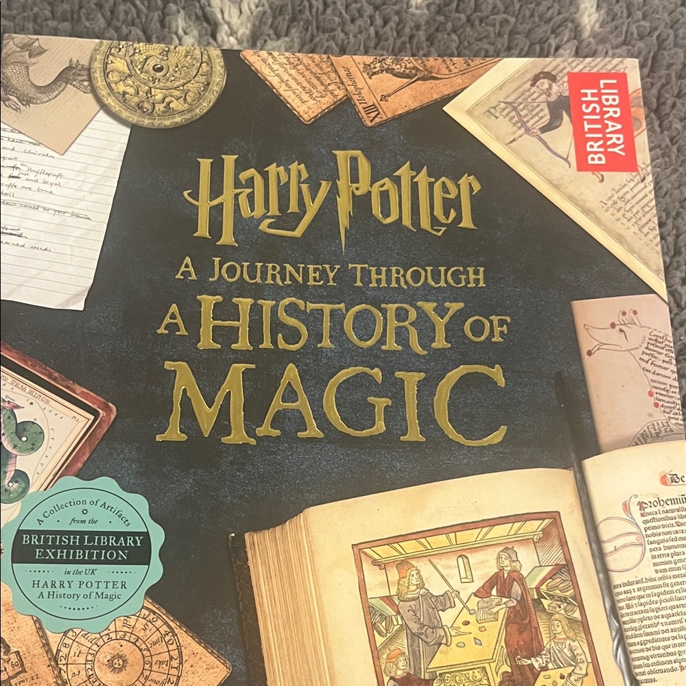 Harry Potter A Journey Through A History of Magic Book